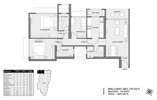 Edmont - Aurelia - Floor Plan