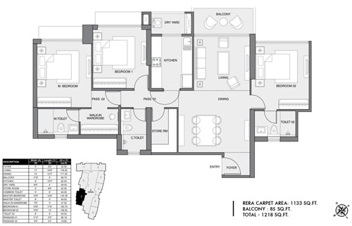 Edmont - Aurelia - Floor Plan